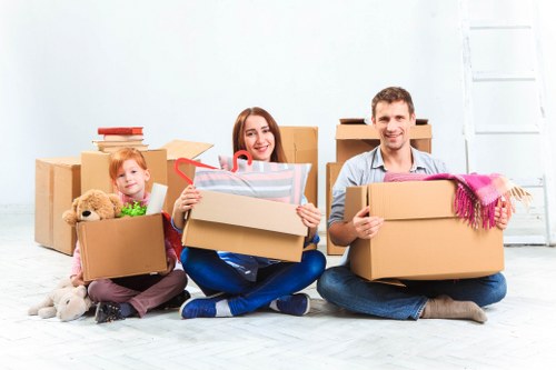 Clean and organized home after rubbish clearance
