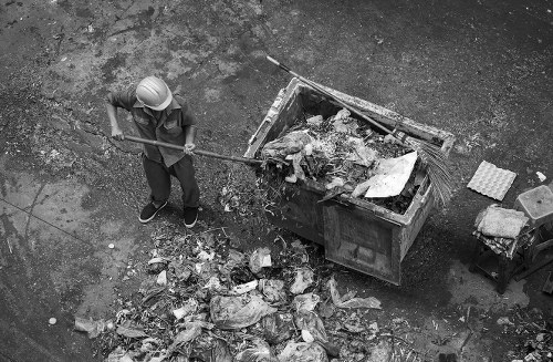 Rubbish Boy team removing waste from a residential property