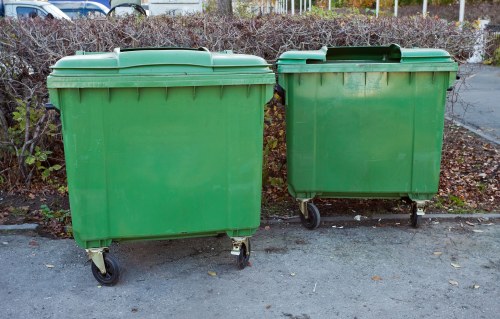 Professional rubbish clearance team in action in Preston