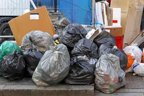 Professional rubbish clearance team in Ealing