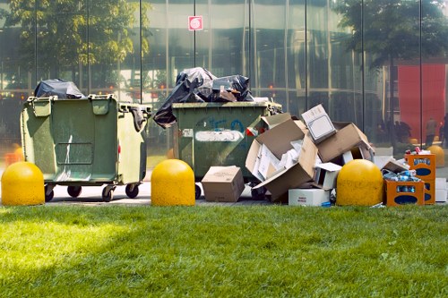 Clean and clutter-free garden after rubbish clearance in Barnehurst