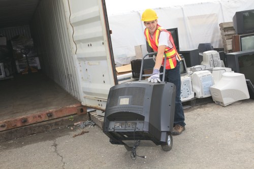 Efficient rubbish clearance process by Rubbish Boy