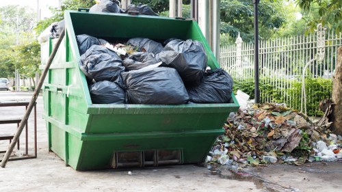 Eco-friendly rubbish disposal practices in Hatch End