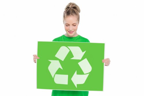 Organized waste sorting and recycling